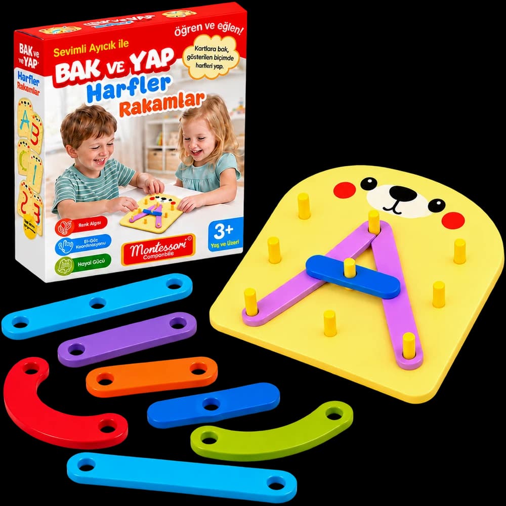 Bak ve Yap Harfler Rakamlar